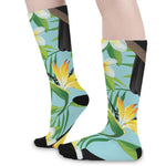 Aloha Keel-Billed Toucan Print Long Socks