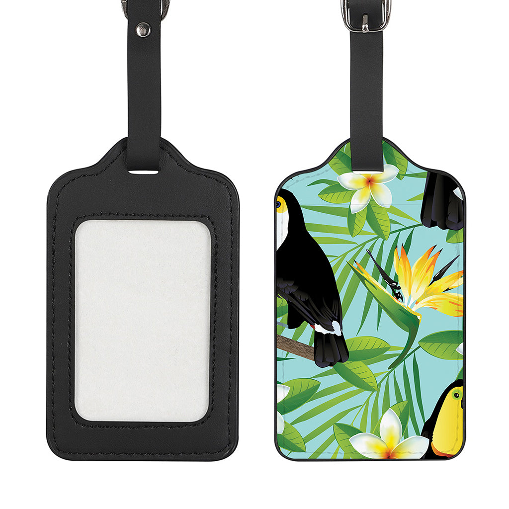 Aloha Keel-Billed Toucan Print Luggage Tag