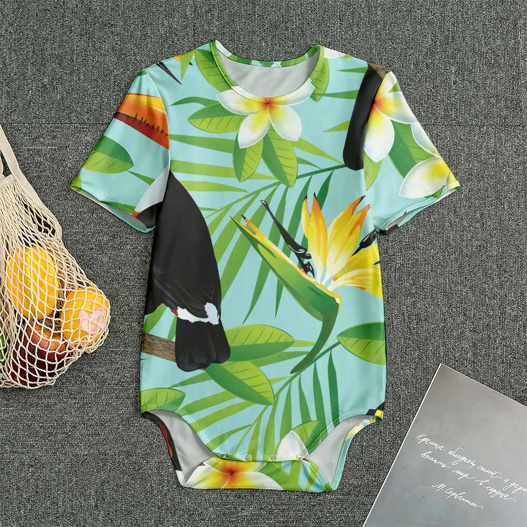 Aloha Keel-Billed Toucan Print Men's Bodysuit