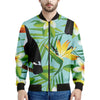 Aloha Keel-Billed Toucan Print Men's Bomber Jacket