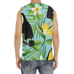 Aloha Keel-Billed Toucan Print Men's Fitness Tank Top