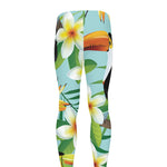 Aloha Keel-Billed Toucan Print Men's leggings