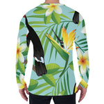 Aloha Keel-Billed Toucan Print Men's Long Sleeve T-Shirt