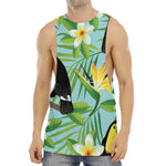 Aloha Keel-Billed Toucan Print Men's Muscle Tank Top