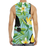Aloha Keel-Billed Toucan Print Men's Muscle Tank Top