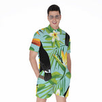 Aloha Keel-Billed Toucan Print Men's Rompers