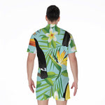 Aloha Keel-Billed Toucan Print Men's Rompers