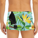 Aloha Keel-Billed Toucan Print Men's Short Boxer Briefs