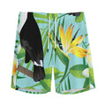 Aloha Keel-Billed Toucan Print Men's Athletic Shorts