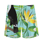 Aloha Keel-Billed Toucan Print Men's Sports Shorts