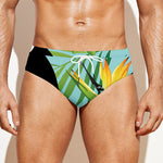 Aloha Keel-Billed Toucan Print Men's Swim Briefs