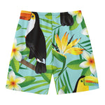 Aloha Keel-Billed Toucan Print Men's Swim Trunks