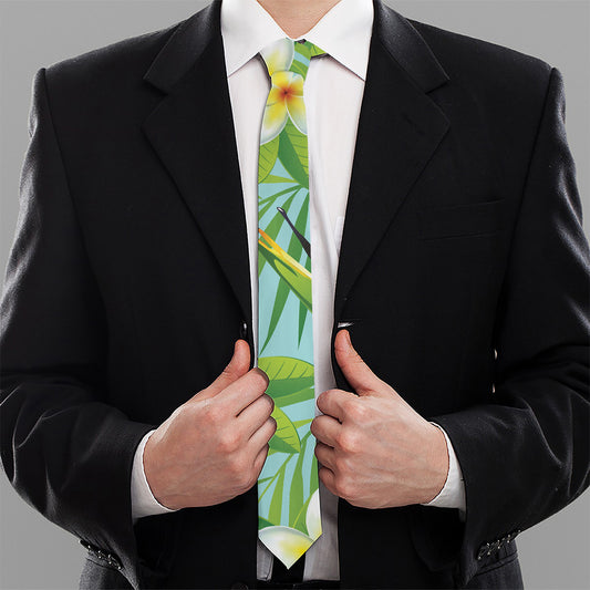 Aloha Keel-Billed Toucan Print Necktie