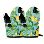 Aloha Keel-Billed Toucan Print Oven Mitts