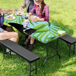 Aloha Keel-Billed Toucan Print Picnic Table Cover