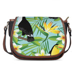 Aloha Keel-Billed Toucan Print Saddle Bag
