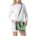 Aloha Keel-Billed Toucan Print Shoulder Handbag