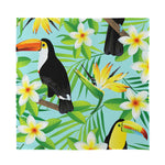 Aloha Keel-Billed Toucan Print Silk Bandana