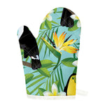 Aloha Keel-Billed Toucan Print Single Oven Mitt