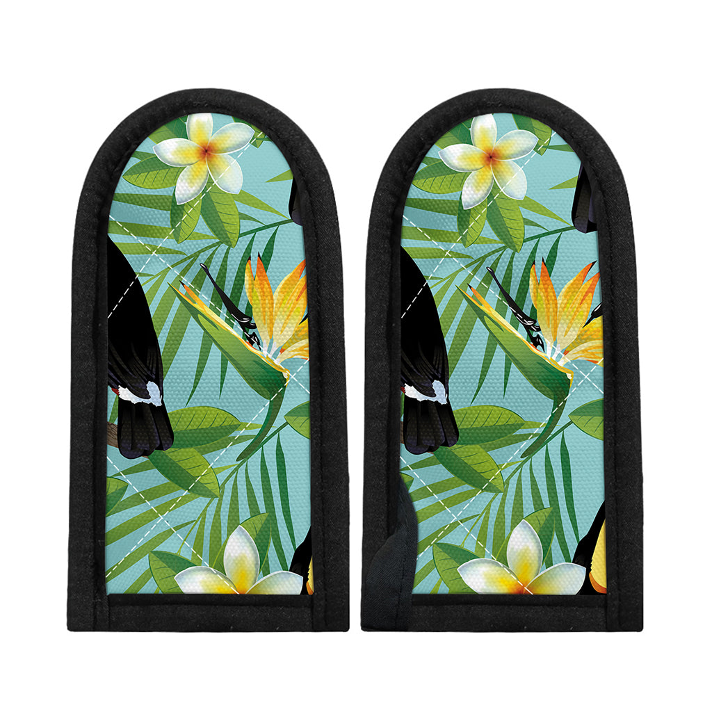 Aloha Keel-Billed Toucan Print Skillet Handle Cover