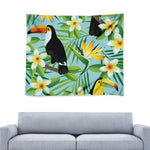 Aloha Keel-Billed Toucan Print Tapestry