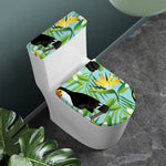 Aloha Keel-Billed Toucan Print Toilet Lid And Tank Cover Set