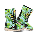 Aloha Keel-Billed Toucan Print Winter Boots