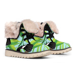 Aloha Keel-Billed Toucan Print Winter Boots