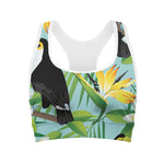 Aloha Keel-Billed Toucan Print Women's Sports Bra