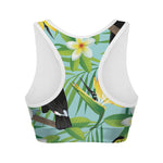 Aloha Keel-Billed Toucan Print Women's Sports Bra