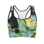 Aloha Keel-Billed Toucan Print Women's Sports Bra