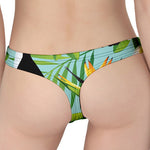 Aloha Keel-Billed Toucan Print Women's Thong