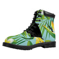 Aloha Keel-Billed Toucan Print Padded Collar Lace Up Boots