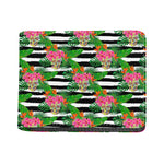 Aloha Skull Striped Pattern Print Bifold Wallet