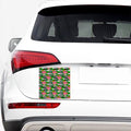 Aloha Skull Striped Pattern Print Car Sticker