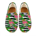 Aloha Skull Striped Pattern Print Casual Shoes