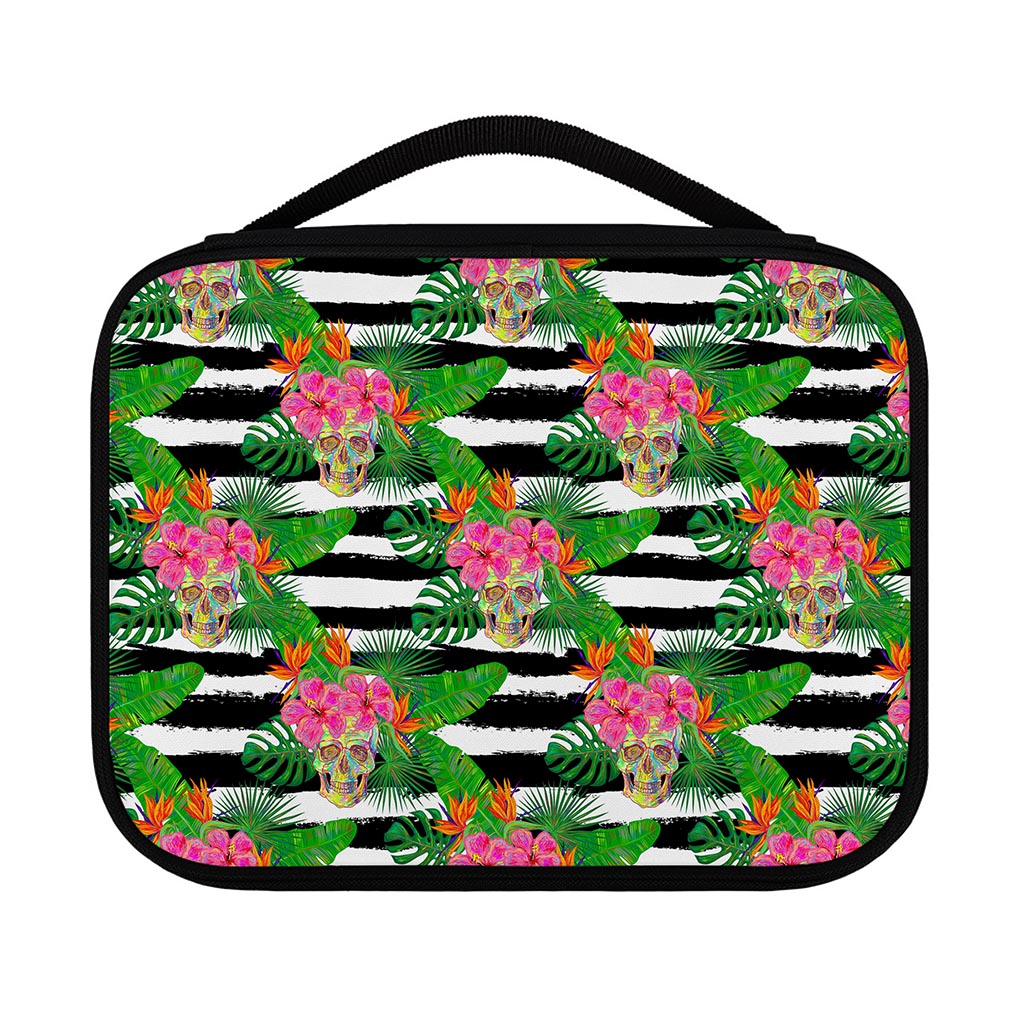Aloha Skull Striped Pattern Print Classic Bible Case
