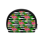 Aloha Skull Striped Pattern Print Coin Purse