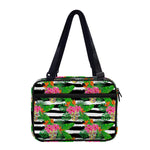 Aloha Skull Striped Pattern Print Double Strap Bible Bag