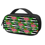 Aloha Skull Striped Pattern Print Insulin Cooler Travel Case