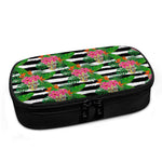 Aloha Skull Striped Pattern Print Insulin Cooler Travel Case