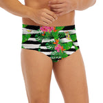 Aloha Skull Striped Pattern Print Men's Briefs