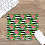 Aloha Skull Striped Pattern Print Mouse Pad