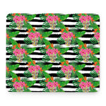 Aloha Skull Striped Pattern Print Mouse Pad