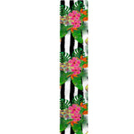 Aloha Skull Striped Pattern Print Table Runner