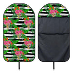 Aloha Skull Striped Pattern Print Waterproof Car Seat Cover