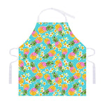 Aloha Summer Pineapple Pattern Print Adjustable Apron