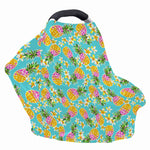 Aloha Summer Pineapple Pattern Print Baby Seat Cover