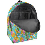 Aloha Summer Pineapple Pattern Print Backpack