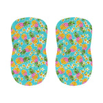 Aloha Summer Pineapple Pattern Print Bar Stool Covers